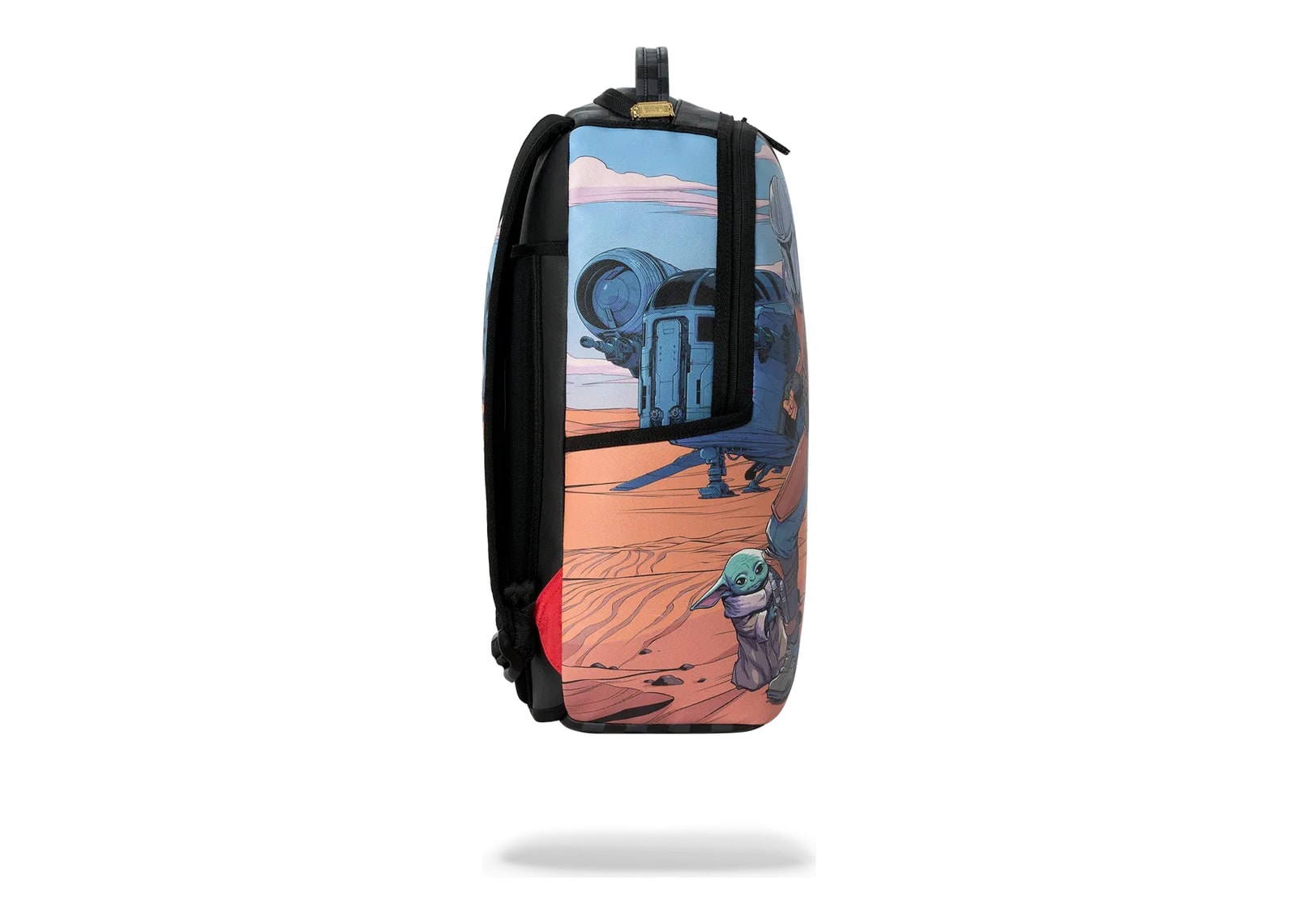 Sprayground Star Wars Mando Grogu Get to the Ship Backpack - görsel 3