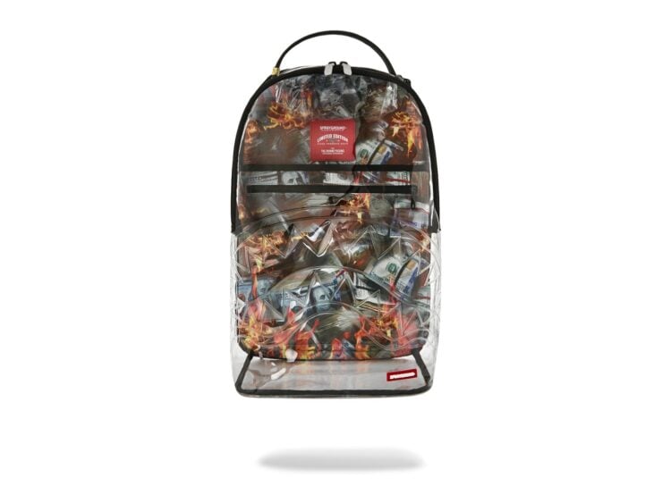 Sprayground Stay Up Clear Backpack