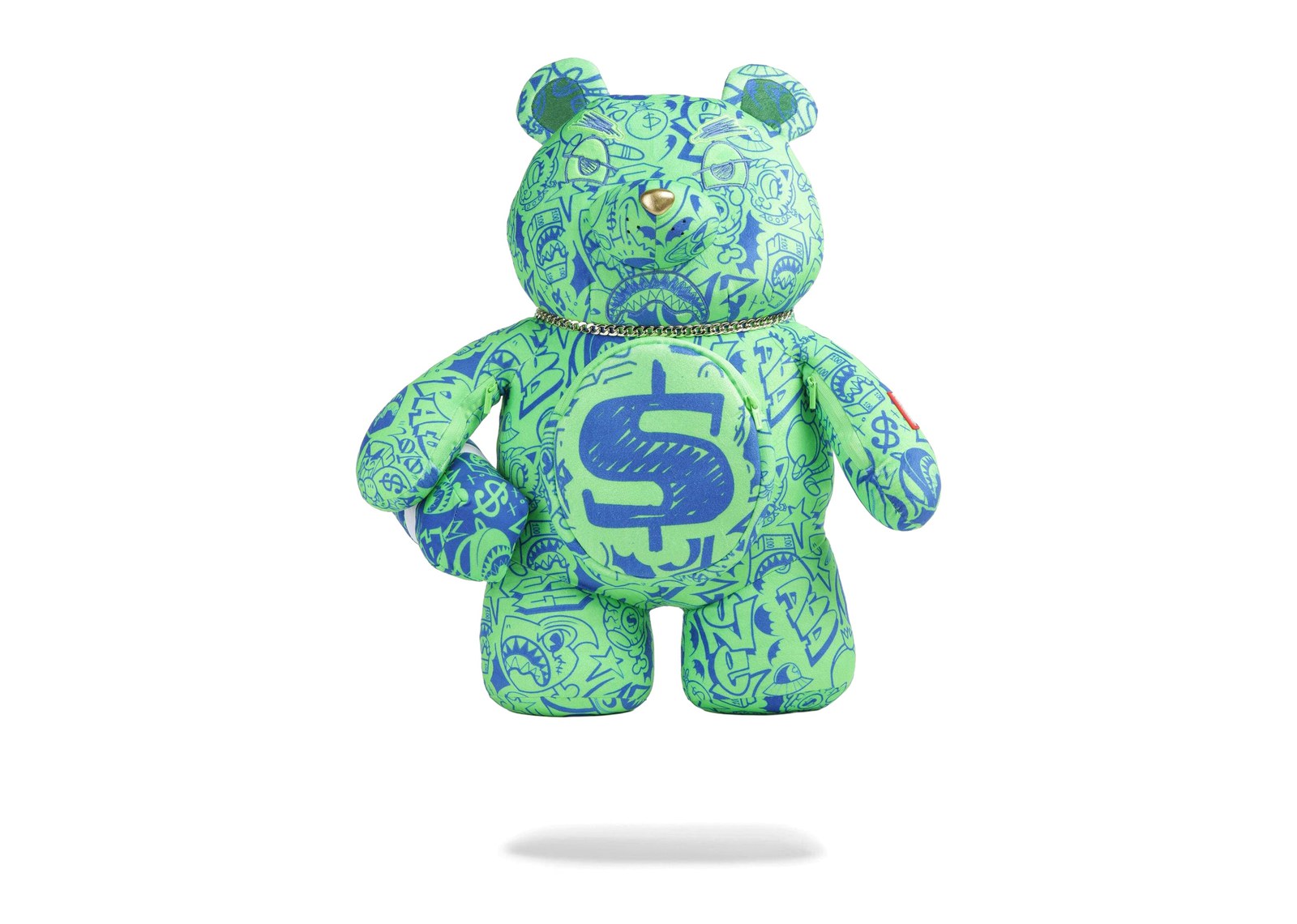 Sprayground Tatted Up No Face Moneybear Backpack