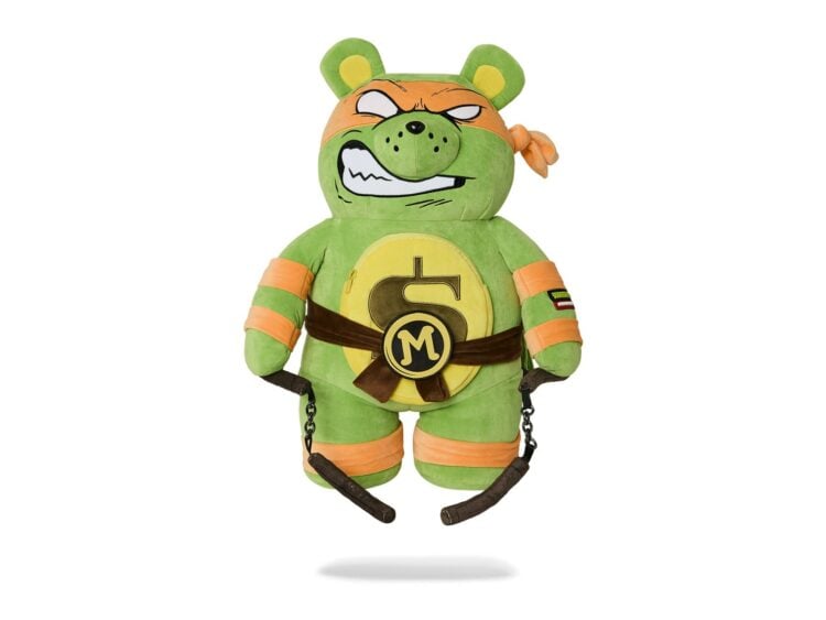 Sprayground TMNT Michaelangelo Moneybear Backpack