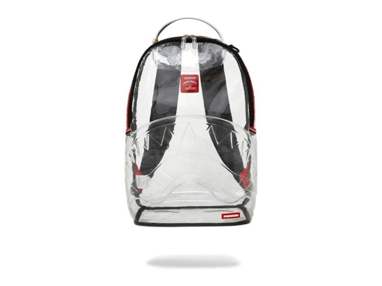 Sprayground VSM Piping DLX Clear Backpack