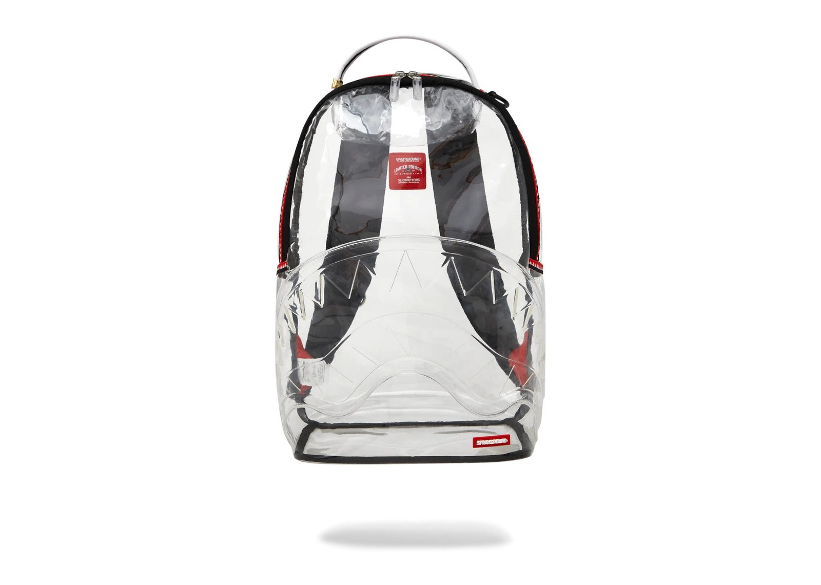 Sprayground VSM Piping DLX Clear Backpack