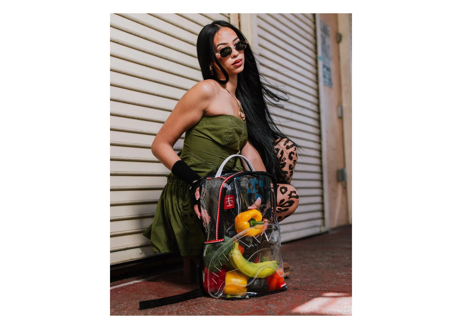 Sprayground VSM Piping DLX Clear Backpack - görsel 4