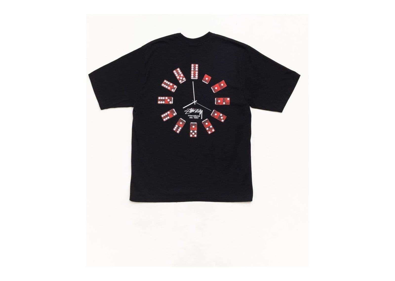 Stussy Dice Clock Tee Black - görsel 2
