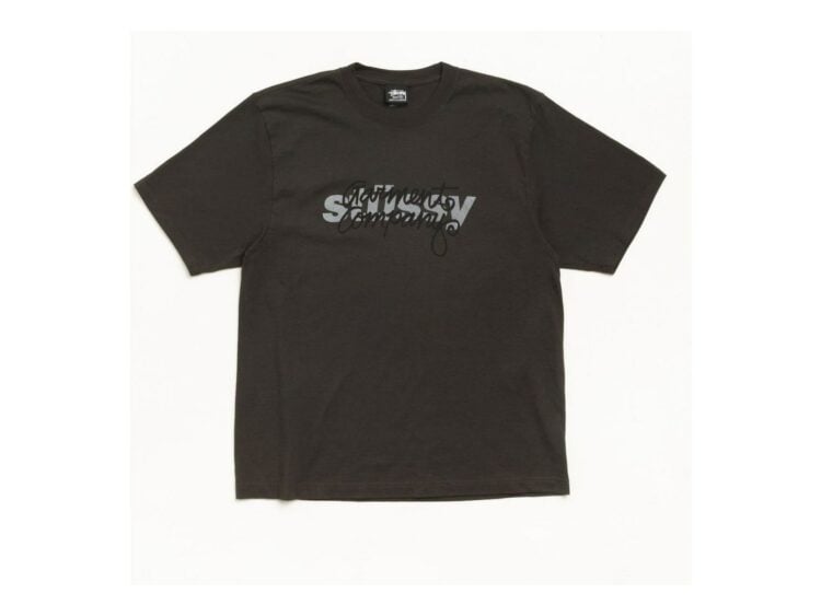 Stussy Garment Co. Tee Faded Black
