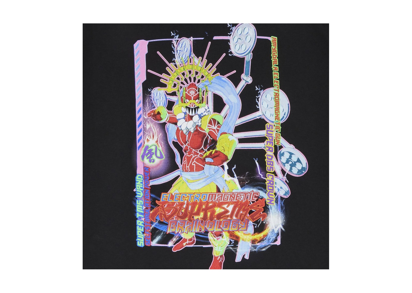 Supreme Electromagnetic Tee Black - görsel 3