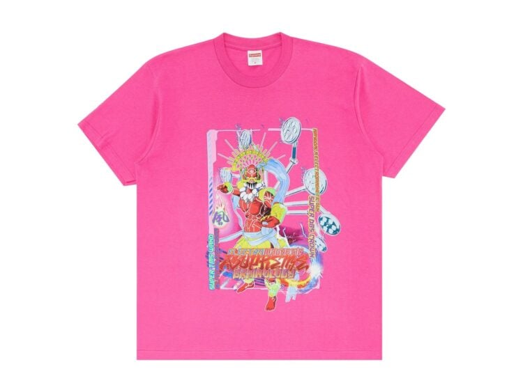 Supreme Electromagnetic Tee Fuchsia