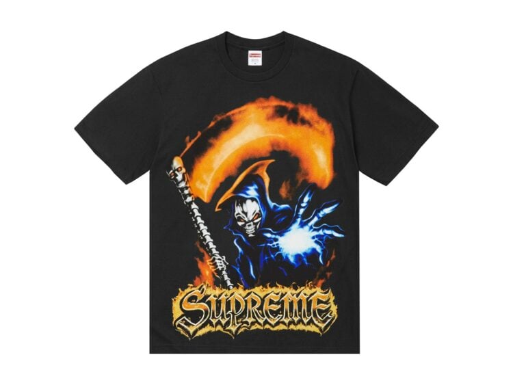 Supreme Grim Reaper Tee Black