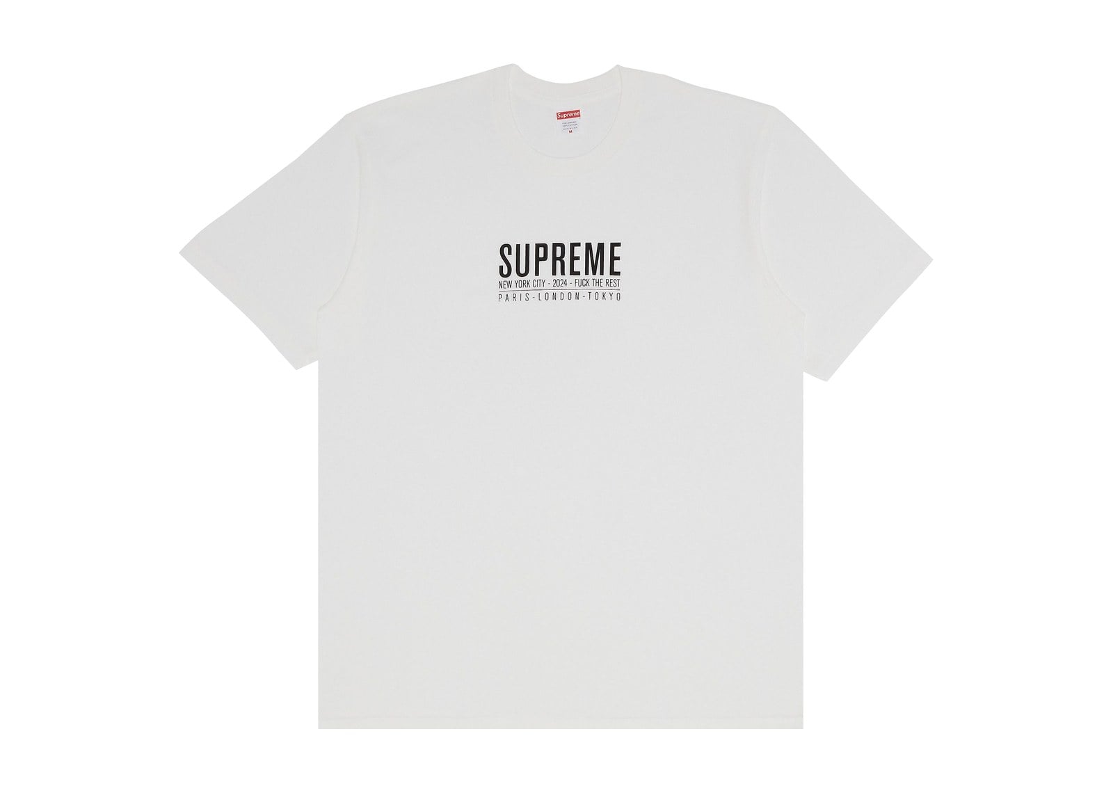 Supreme Paris Tee White