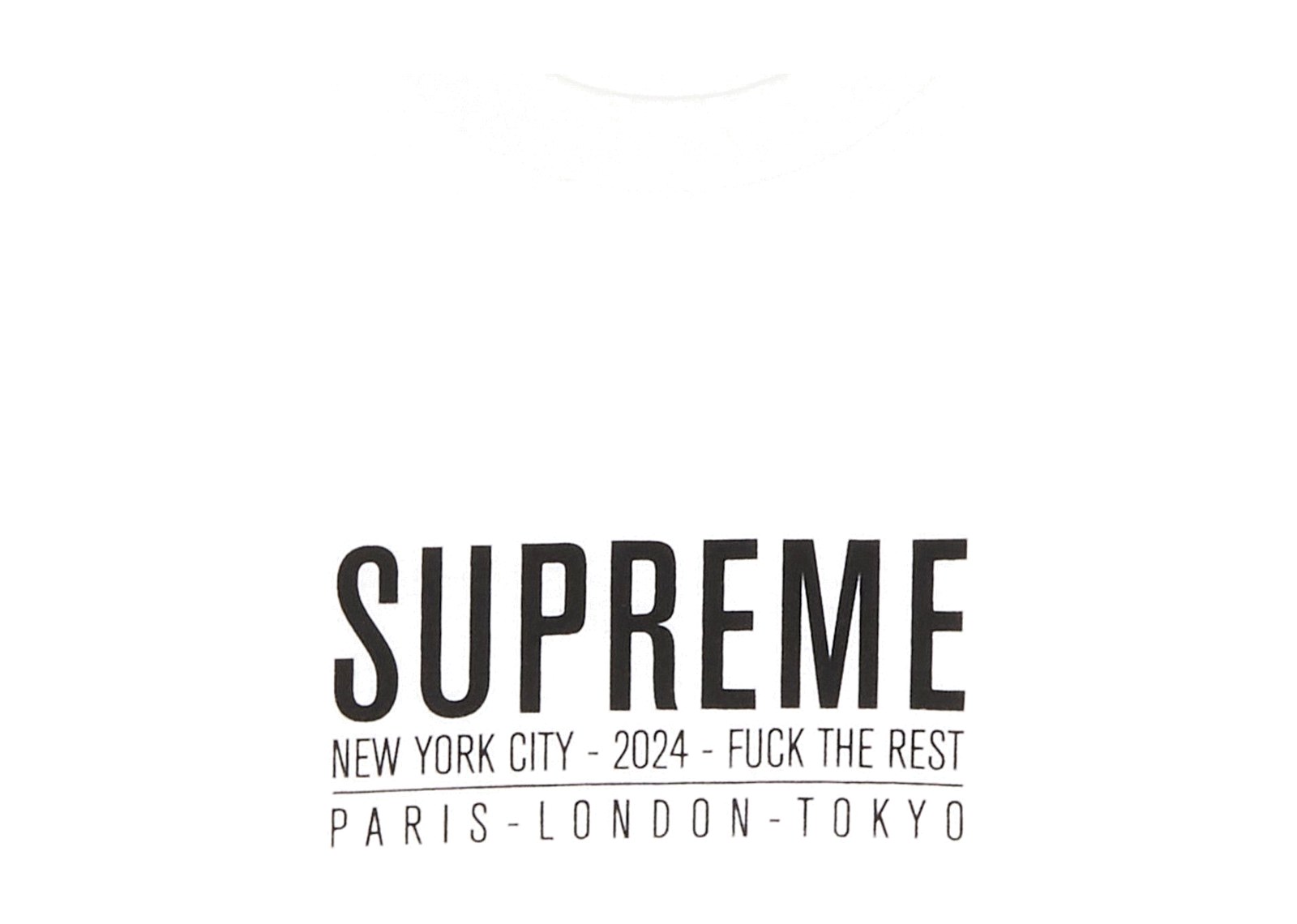 Supreme Paris Tee White - görsel 2