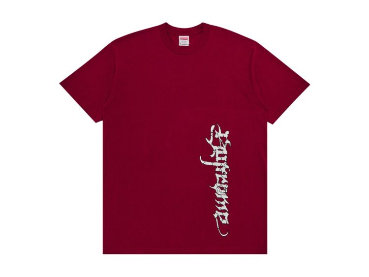 Supreme Satan Tee Cardinal