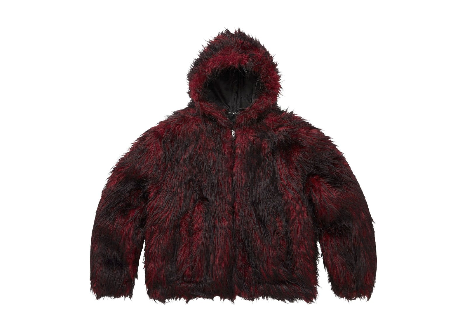 Supreme x Ys Faux Fur Windstopper Hooded Bomber Jacket Red