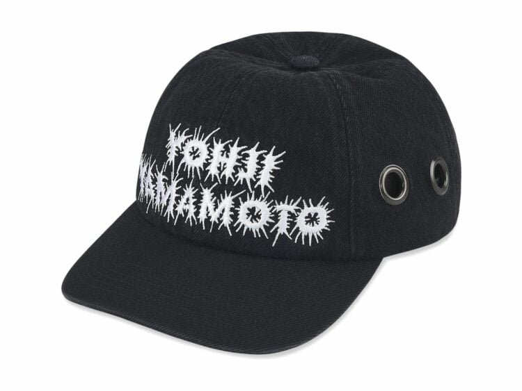 Supreme x Ys Grommet 6-Panel Washed Black
