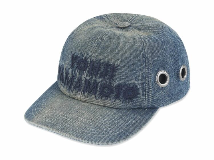 Supreme x Ys Grommet 6-Panel Washed Blue