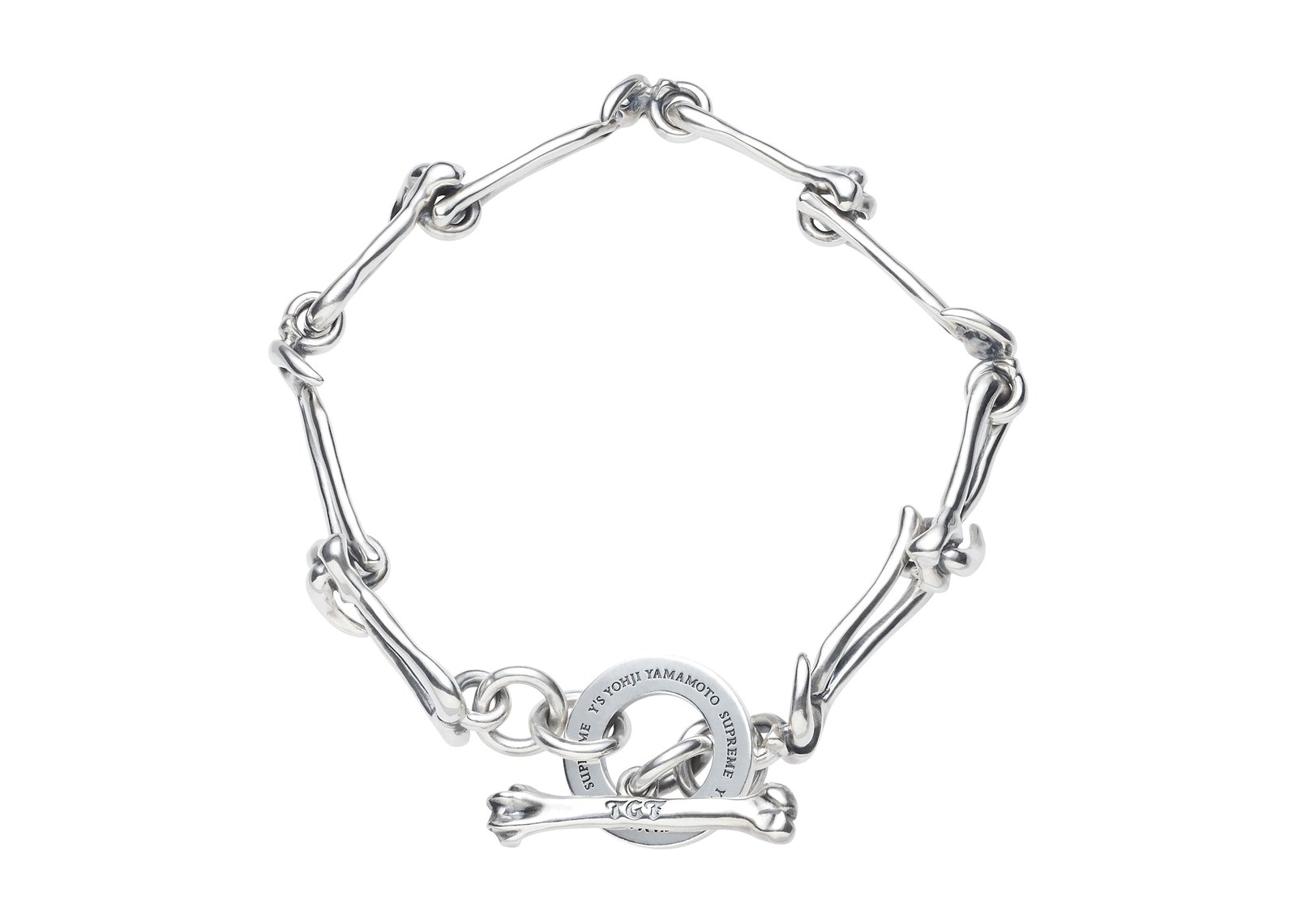 Supreme x Ys Silver Bracelet Silver - görsel 2