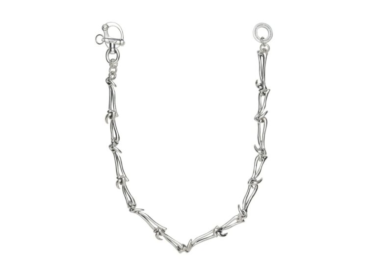 Supreme x Ys Silver Wallet Chain Silver