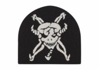 Supreme x Ys Skull Beanie Black