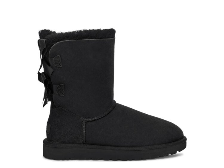 UGG Bailey Bow II Boot Black (W)
