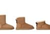 UGG Bailey Bow II, Mini Bailey Bow II ve Ultra Mini Bailey Bow Chestnut