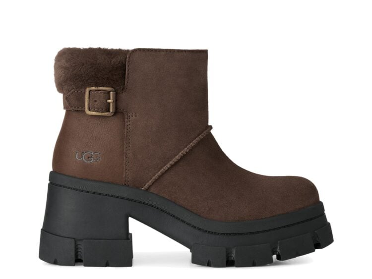UGG Brooklyn Buckle Waterproof Boot Burnt Cedar (W)