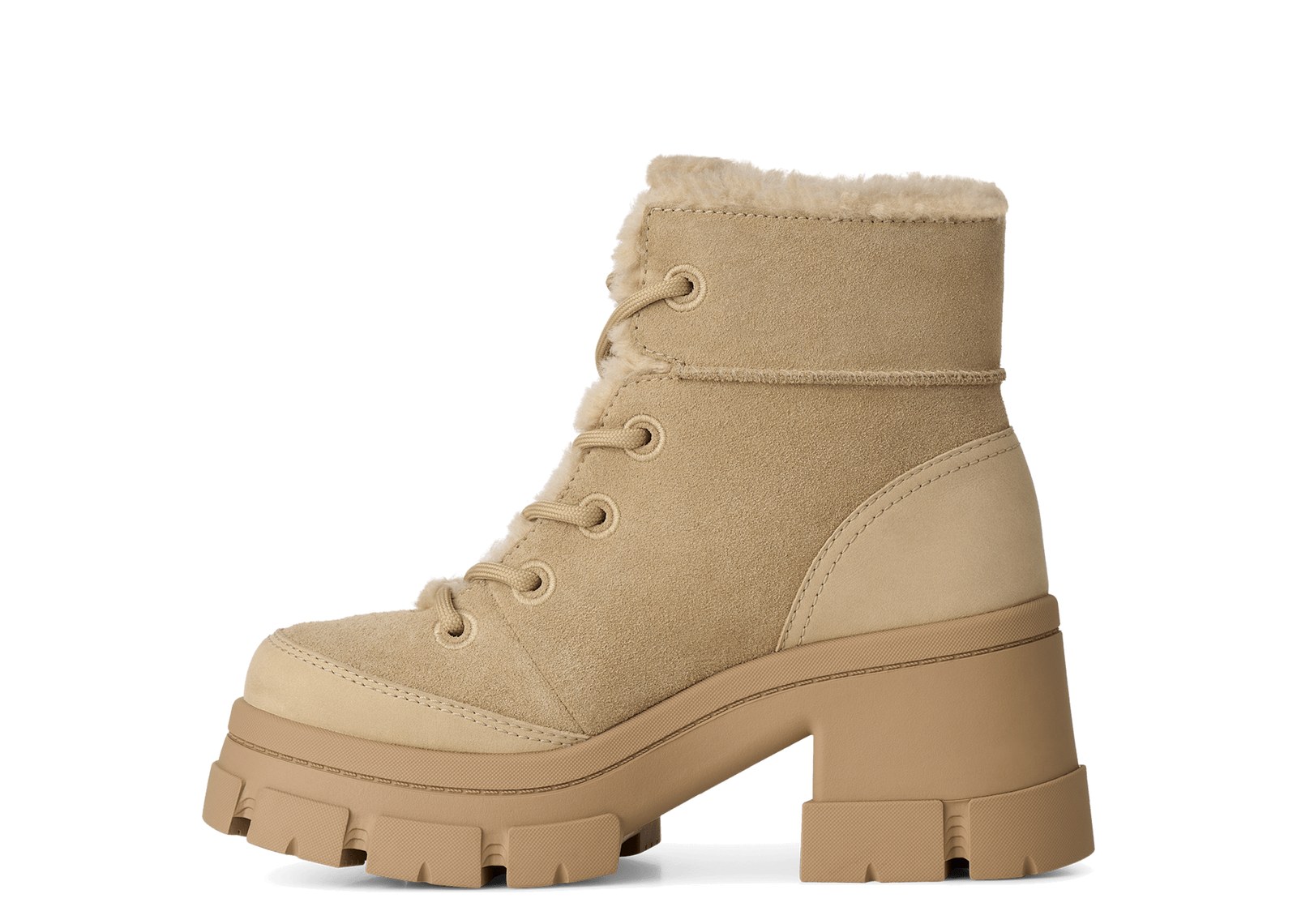 UGG Brooklyn Lace-Up Waterproof Boot Mustard Seed (W) - görsel 2