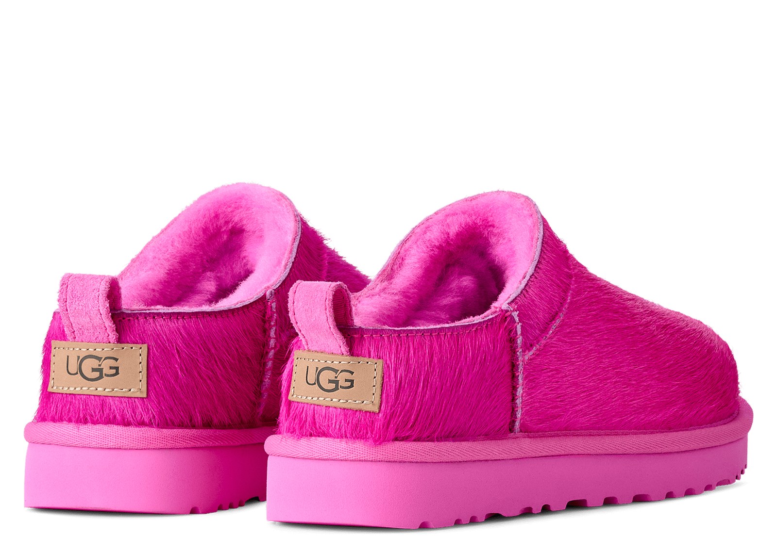UGG Classic Micro Calf Hair Bright Fuchsia (W) - görsel 3