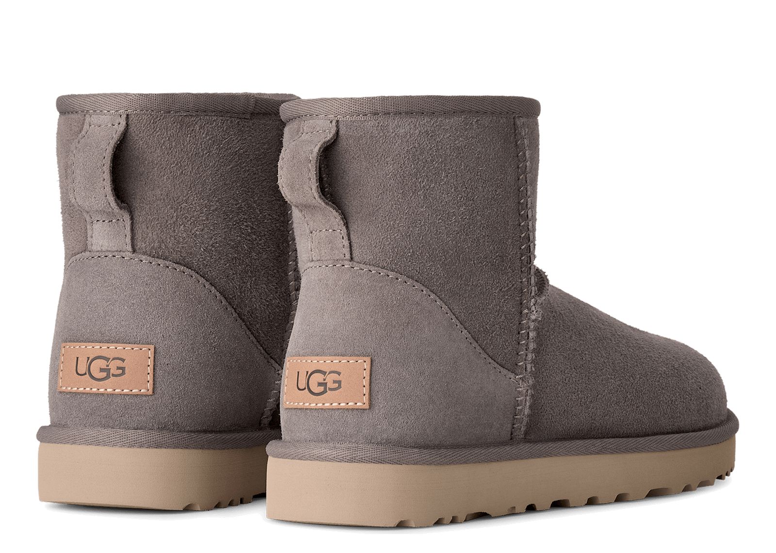 UGG Classic Mini II Boot Stormy Grey White Pepper (W) - görsel 3
