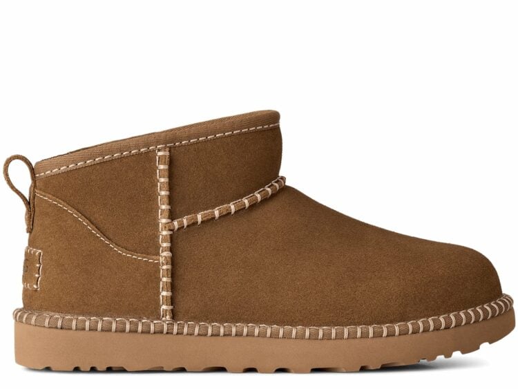 UGG Classic Ultra Mini Botanic Boot Light Bronze (W)