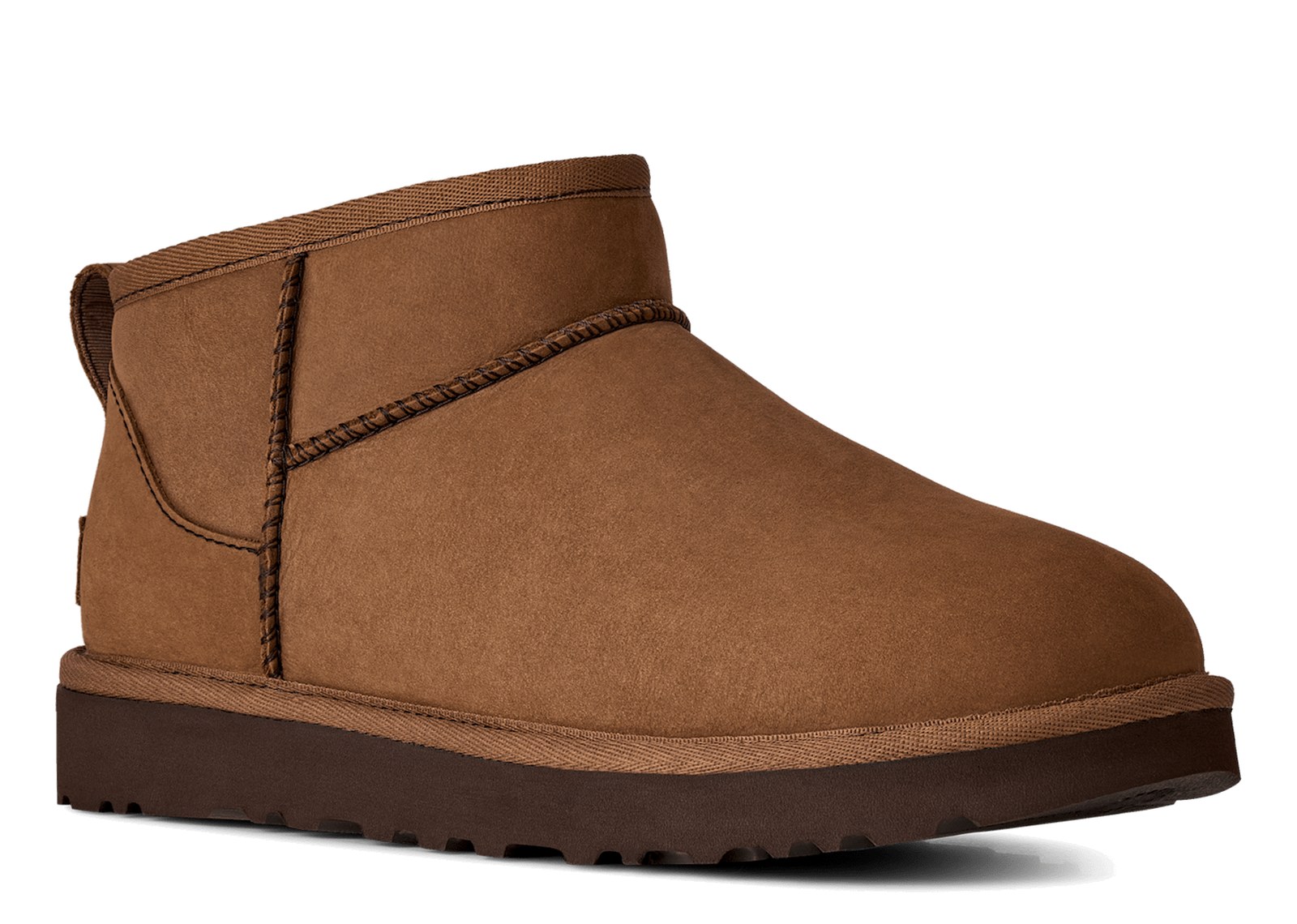 UGG Classic Ultra Mini Nubuck Boot Dark Chestnut (W) - görsel 5