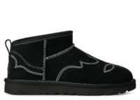UGG Classic Ultra Mini Western Boot Black (W)