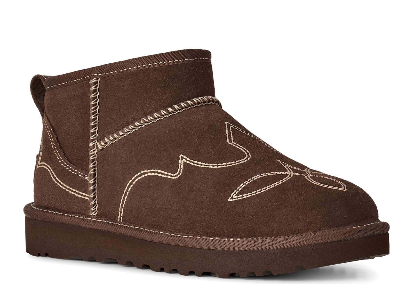 UGG Classic Ultra Mini Western Boot Burnt Cedar (W) - görsel 5