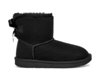UGG Mini Bailey Bow II Boot Black (GS)
