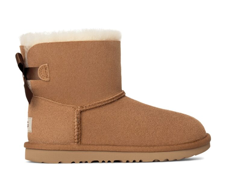 UGG Mini Bailey Bow II Boot Chestnut (GS)