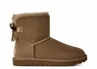 UGG Mini Bailey Bow II Boot Light Bronze (W)