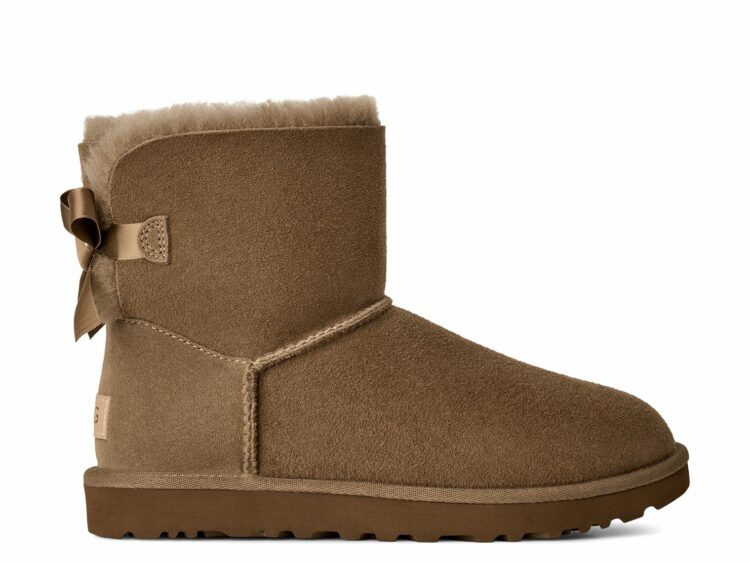 UGG Mini Bailey Bow II Boot Light Bronze (W)