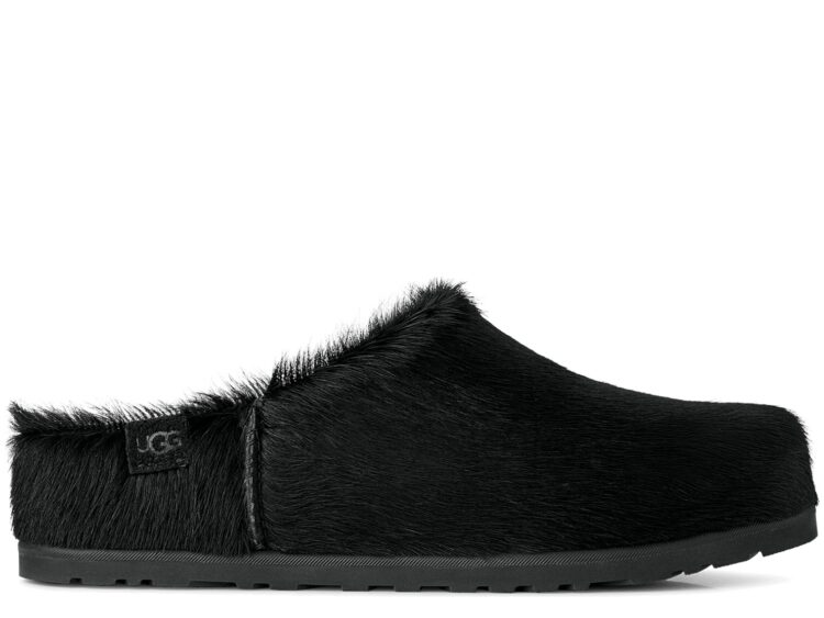 UGG Otzo Calf Hair Clog Black (W)