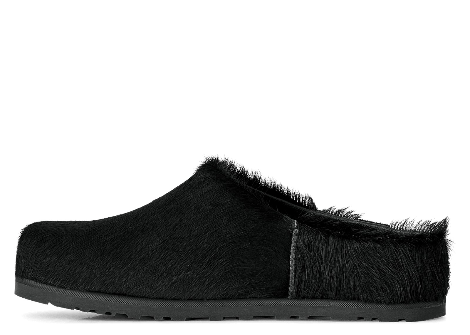 UGG Otzo Calf Hair Clog Black (W) - görsel 2