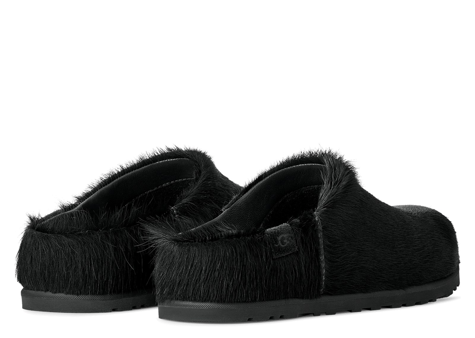UGG Otzo Calf Hair Clog Black (W) - görsel 3