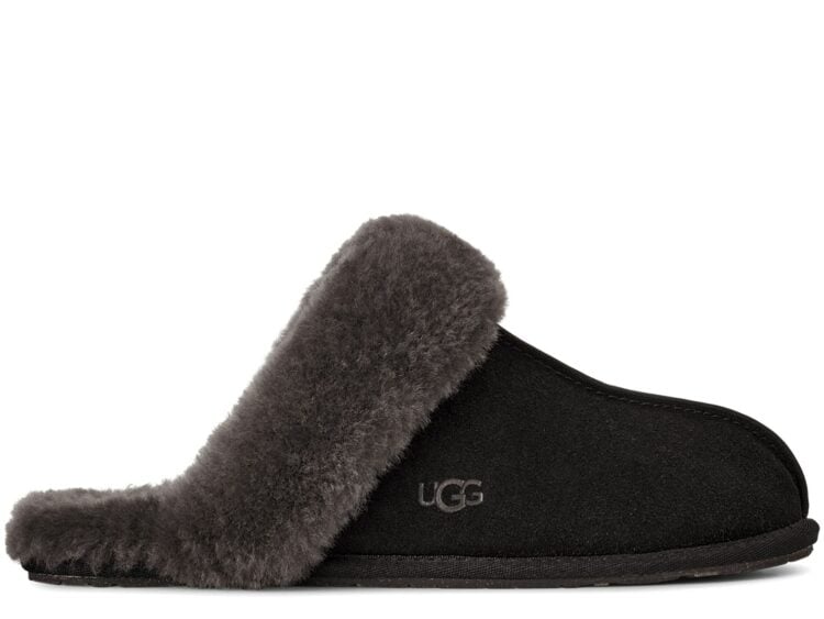 UGG Scuffette II Slipper Black Grey (W)