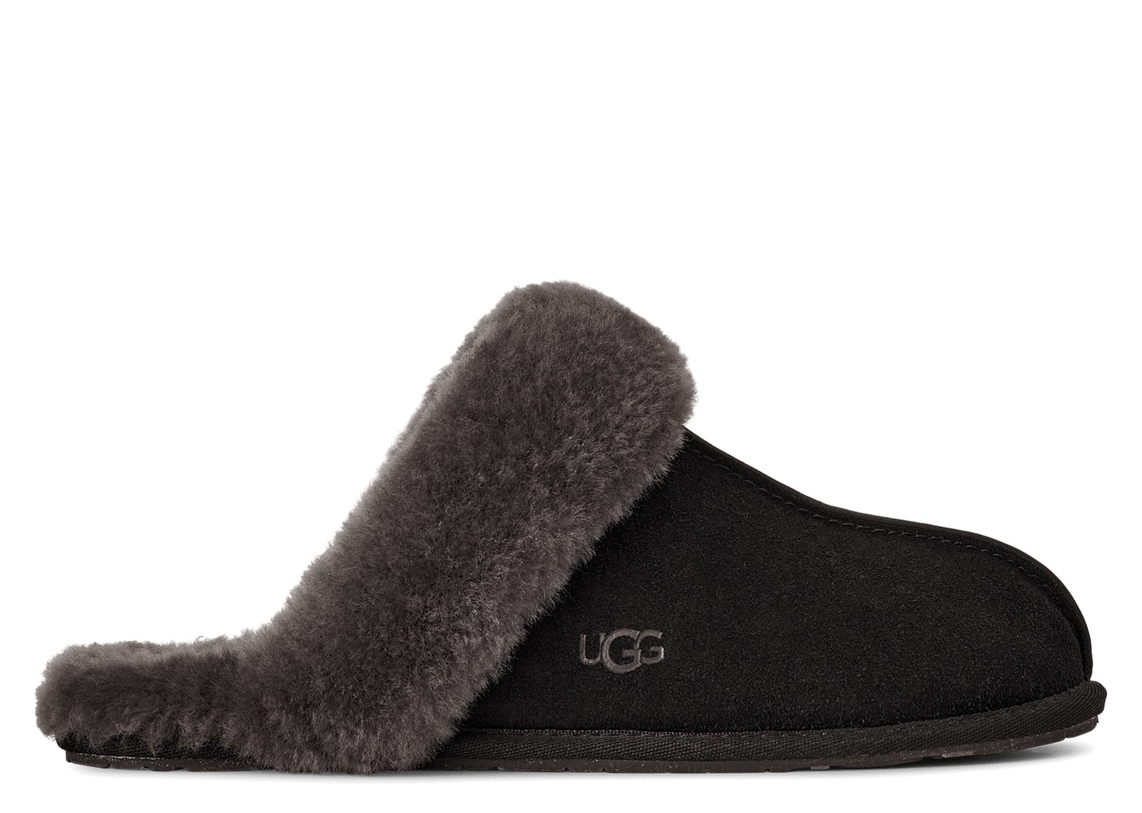 UGG Scuffette II Slipper Black Grey (W)