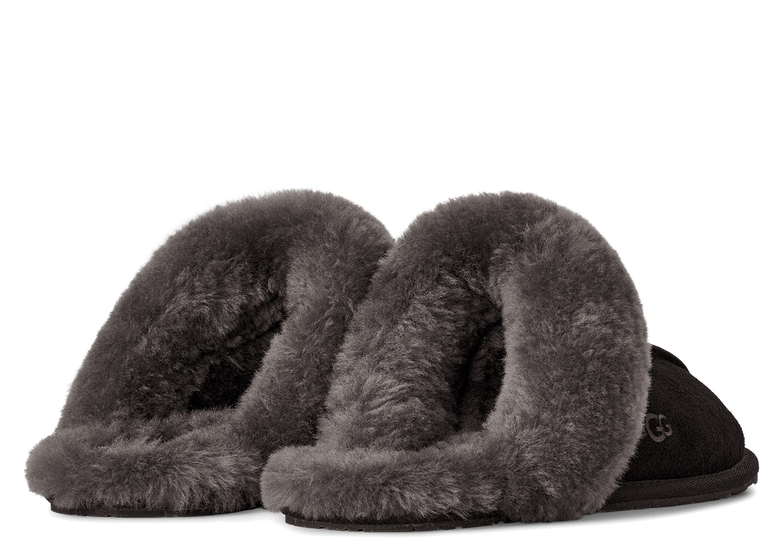 UGG Scuffette II Slipper Black Grey (W) - görsel 3