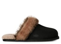 UGG Scuffette Nubuck Slipper Black (W)