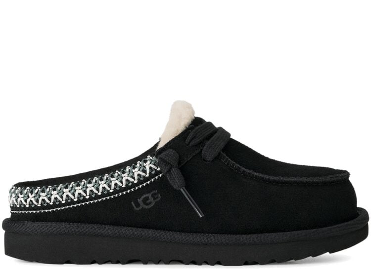 UGG Tasman Mule Slipper Black (GS)