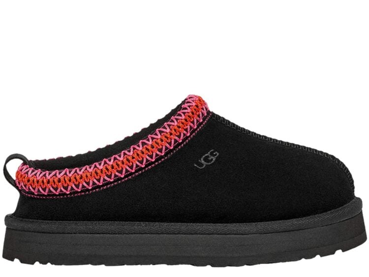 UGG Tazz Slipper Black Multi (GS)