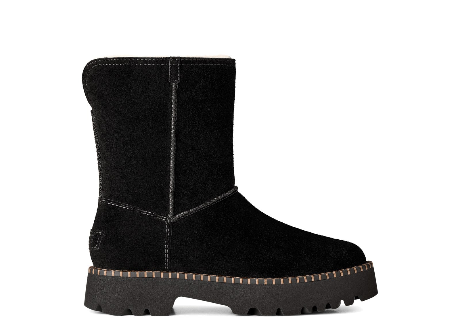 UGG Uptowner Short Boot Black (W)