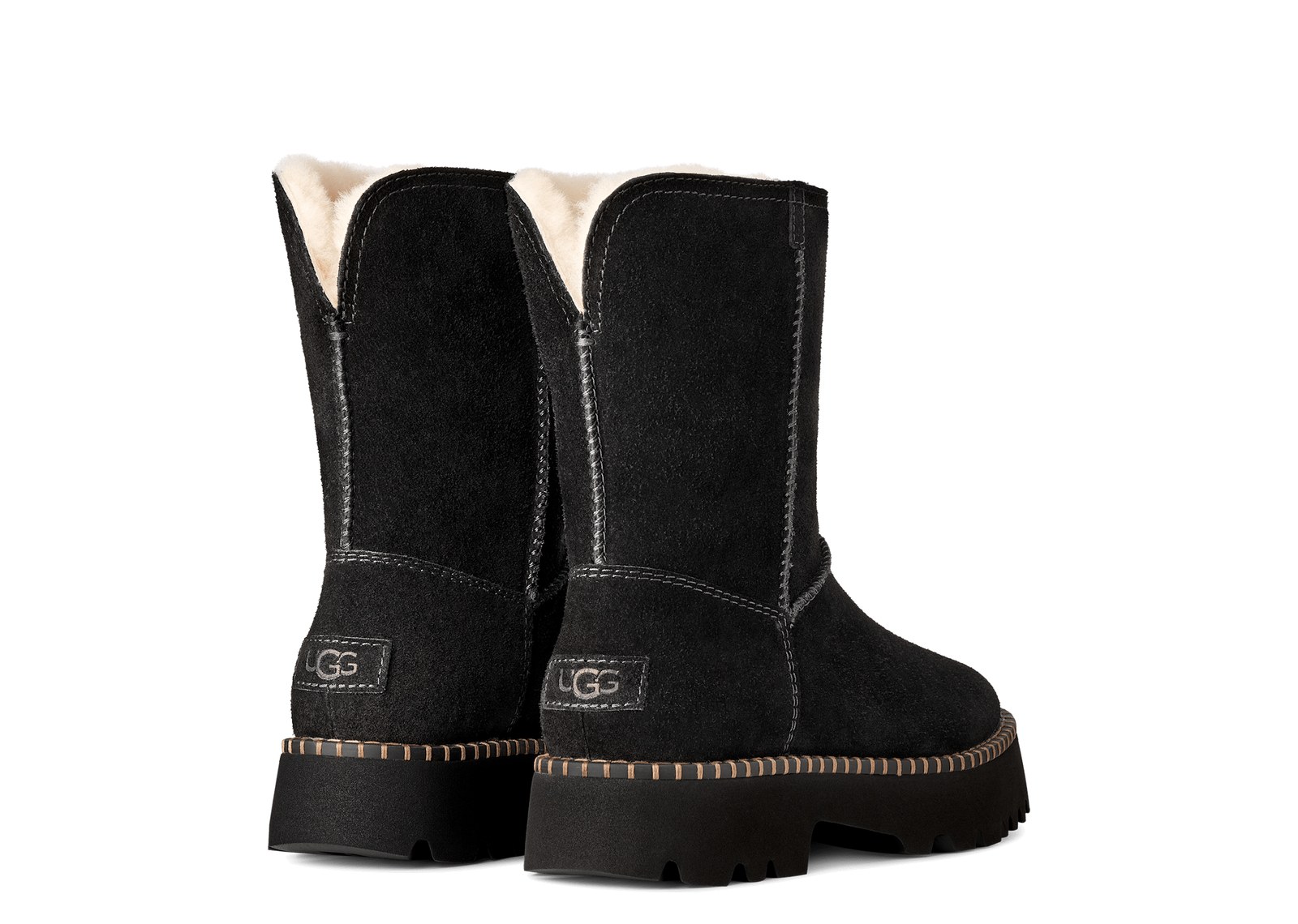 UGG Uptowner Short Boot Black (W) - görsel 3
