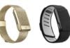 Whoop Meridian Gold metal örgü kordon ve SportFlex Gravity silikon kordon