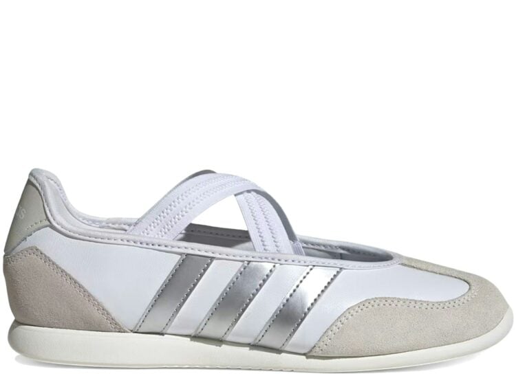 adidas Barreda Mary Jane White Silver Metallic (W)