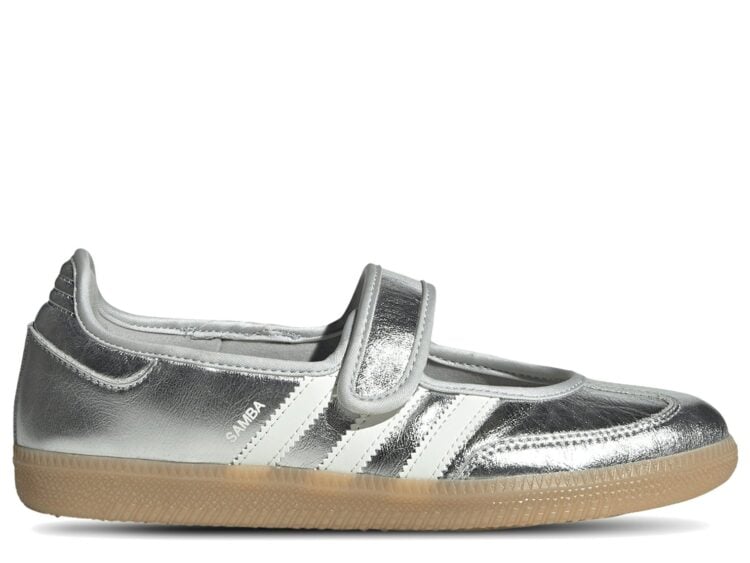 adidas Samba Jane Silver Metallic Off White (W)