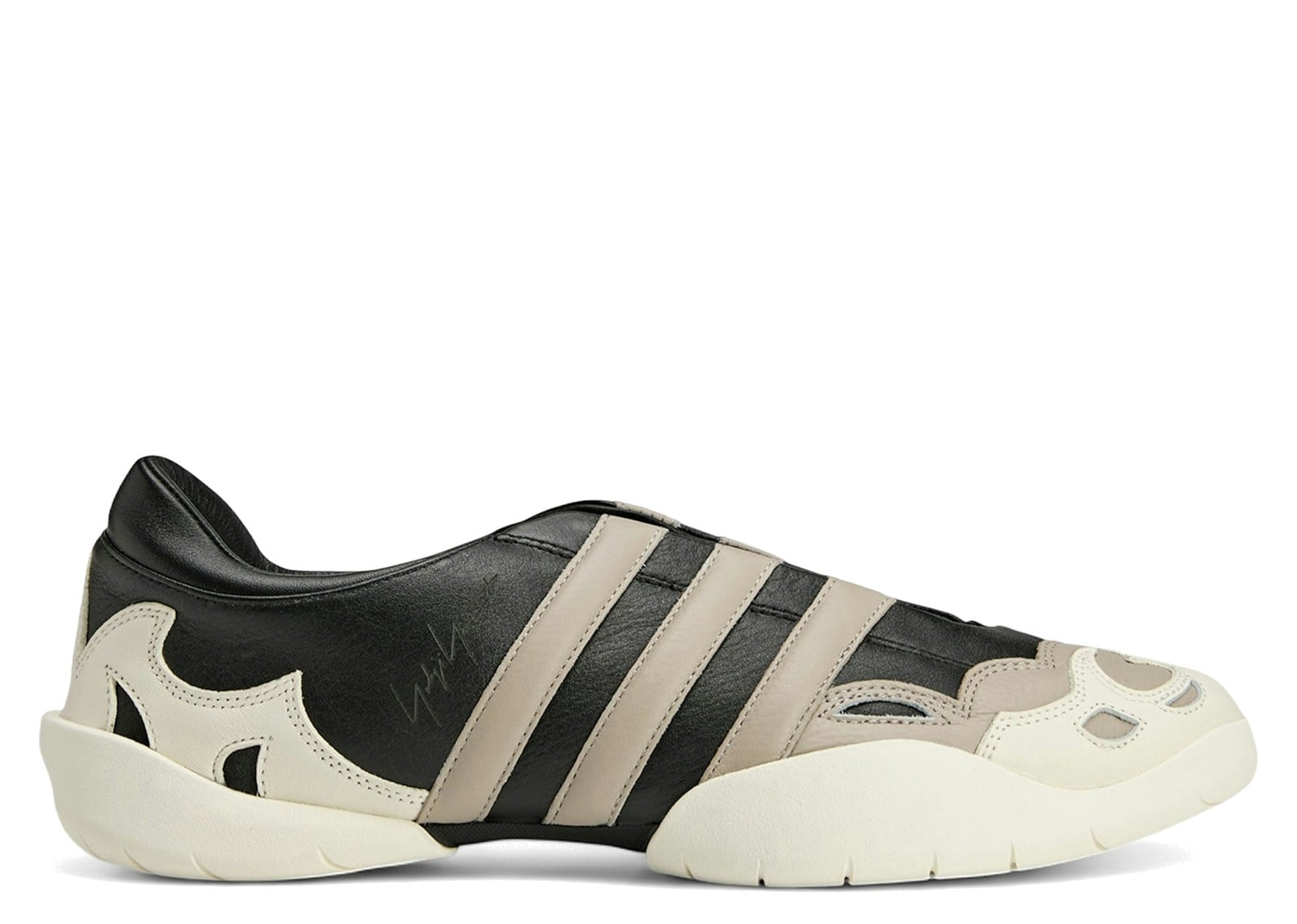 adidas Y-3 Regu Mary Jane Black Off White Light Brown
